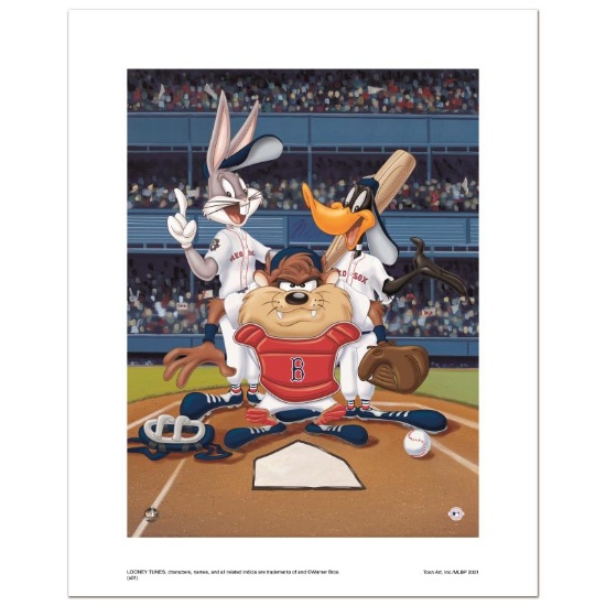 At the Plate (Red Sox) by Looney Tunes