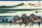 Hokusai - Ono Shindon in the Suraga Province