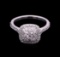 0.88 ctw Diamond Ring - 14KT White Gold