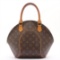 Louis Vuitton Brown Monogram Canvas Leather Ellipse PM Bag