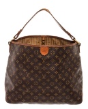 Louis Vuitton Brown Monogram Canvas Leather Delightful MM Bag