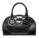 Louis Vuitton Black Epi Leather Montaigne GM Shoulder Bag