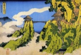 Hokusai - Temple Bridge