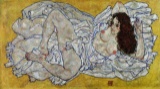 Egon Schiele - Resting Nude