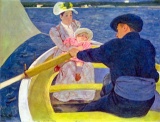 Mary Cassatt - The Boat Travel