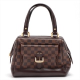 Louis Vuitton Damier Ebene Canvas Leather Knightsbridge Handbag