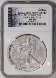 2011 American Silver Eagle .999 Fine Silver Dollar Coin NGC MS69