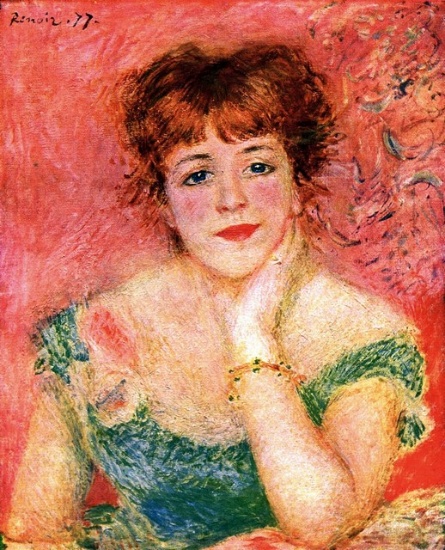 Renoir - Portrait Of Jeanne Samary