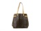 Louis Vuitton Brown Monogram Canvas Leather Batignolles Vertical Tote Bag