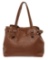 Prada Brown Vitello Daino Leather Shoulder Bag