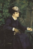 Renoir - Woman With Gull Feather (Woman In The Garden)