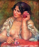 Renoir - Gabriele With A Rose