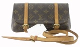 Louis Vuitton Brown Monogram Canvas Leather Pochette Marelle Waist Bag