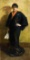 William Merritt Chase - The Blue Kimono