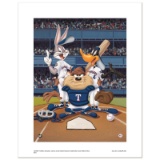 At the Plate (Rangers) by Looney Tunes