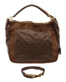 Louis Vuitton Brown Leather Empreinte Odesius Hobo Bag