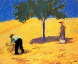 MACKE - Tree In Cornfield