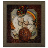 Etude Multicolore de la serie Graphismes 2 by Vasarely (1908-1997)