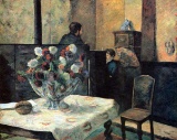 Paul Gauguin - Interior of Painter of Rue Carcel