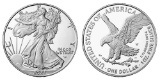 2021 Type-2 American .999 Fine Silver Eagle Dollar Coin
