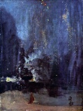 James Abbott McNeill Whistler - Night in Black and Gold, The Falling Rock