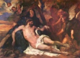 Anthony van Dyck - Weeping Christ