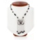 Fancy 18k Gold Black Onyx & Bead Tourmaline Dangle Tassel Chandelier Necklace