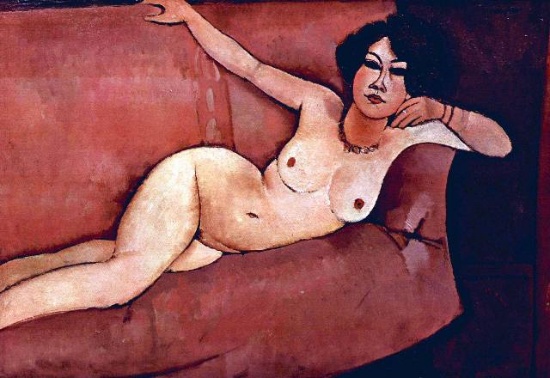 Amedeo Modigliani - Act on a Sofa (Almaiisa)