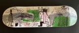 Hand painted skateboard 