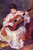 Renoir - Girl Playing Guitar