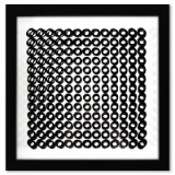 Trois Dimensions Optique de la serie Cinetiques by Vasarely (1908-1997)