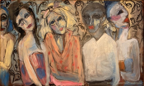 Susan Manders ORIGINAL "Friends"