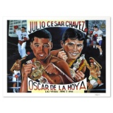 Julio Cesar Chavez vs Oscar De La Hoya by Teague