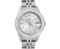 Rolex Ladies Stainless Steel Silver Index Diamond Bezel 26MM Wristwatch