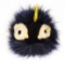 Fendi Tricolor Fur and Leather Zesty Bug Bag Charm