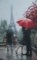 DEL ORFANO ** THE CITY OF LOVE** SIGNED CANVAS