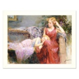 A Mother's Love by Pino (1939-2010)