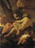 Poussin - Midas Se Purifiant Dans Le Pactole 1626