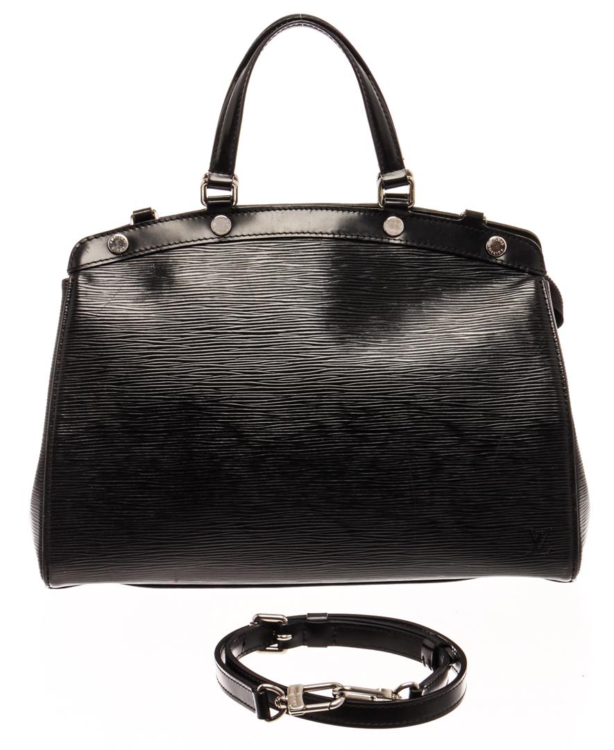 Louis Vuitton Black Electric Epi Leather Mirabeau PM Bag