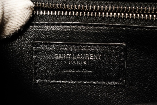 Saint Laurent Black Leather Babylone SHW Top Handle Bag, Estate & Personal  Property Clothing, Shoes & Accessories, Online Auctions