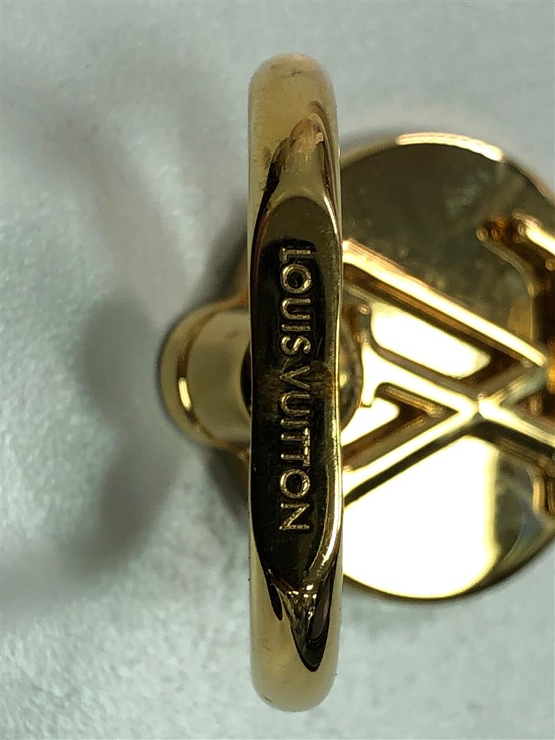 Louis Vuitton Louise Phone Ring Metal Gold Auction