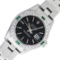 Rolex Quickset Black Index & Emerald Diamond Datejust Wristwatch 26MM