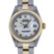 Rolex Ladies 2T Yellow Gold & Stainless Steel White Roman 26MM