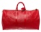 Louis Vuitton Red Epi Leather Keepall 55 Travel Bag
