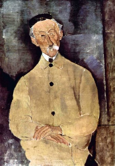 Amedeo Modigliani - Portrait of Monsieur Lepoutre