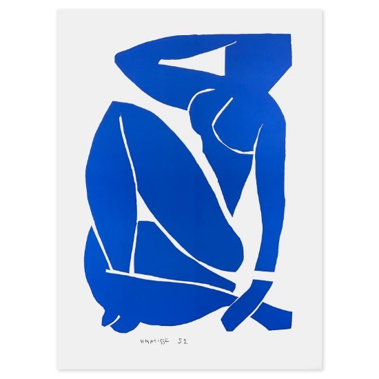 Nu Bleu III by Henri Matisse (1869-1954)