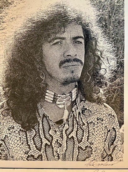 Carlos Santana by Robert M. Knight