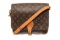 Louis Vuitton Brown Monogram Leather Cartouchiere GM Shoulder Bag