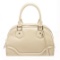 Louis Vuitton Ivory White Epi Leather Bowling Montaigne BB Tote Bag