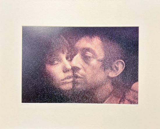 Jean D Hugues Le Baiser Jane Birkin Serge Gainsbourg Romantic Lovers Couple